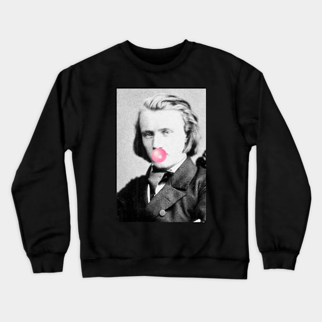 Johannes Brahms Crewneck Sweatshirt by TheMusicophile